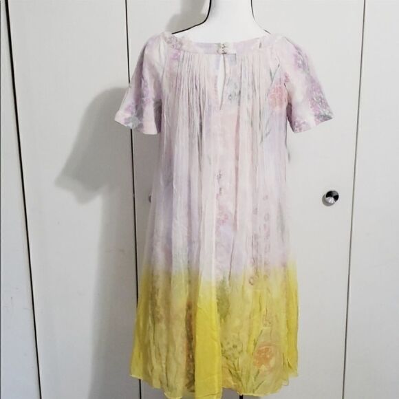 Anthropologie Hd In Paris Dipped Chroma Swing Dress Size 0 - Picture 6 of 14